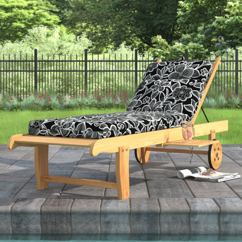 Wayfair Black Chaise Lounge Patio Furniture Cushions You'll Love in 2024